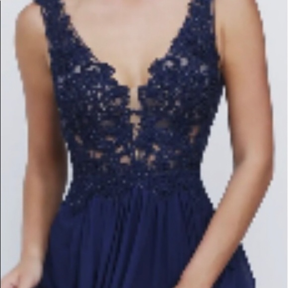 Sherri Hill Maxi Dress Size 00 - Picture 4 of 13